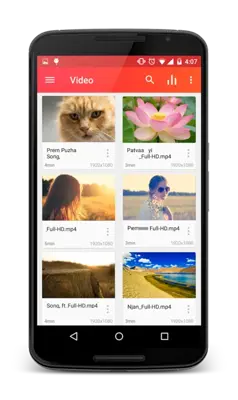 Video Player android App screenshot 4